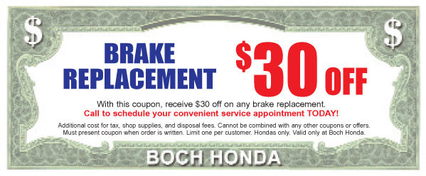 Boch honda west service coupons #2
